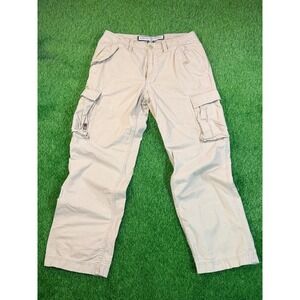 Ecko Unltd Mens Tan Khaki Cargo Pants Size 36 Streetwear Y2K Utility Pockets